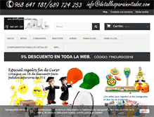 Tablet Screenshot of detallesparainvitados.com